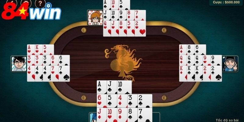 Mỗi người chơi tiến hành so sánh từng chi