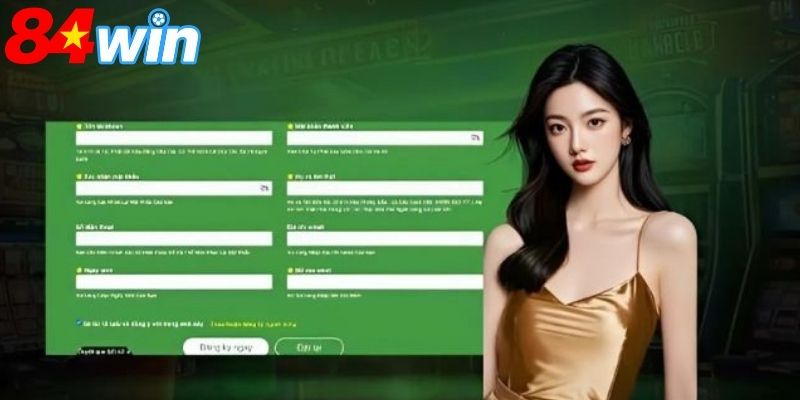 Người chơi cần cung cấp thông tin theo yêu cầu hệ thống